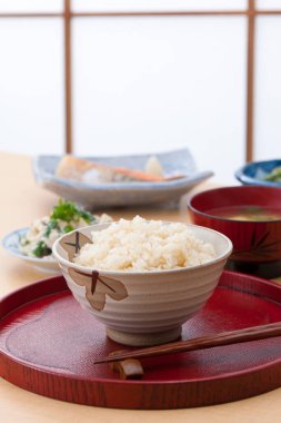 Kaynamış pirinç, Asya mutfağı.