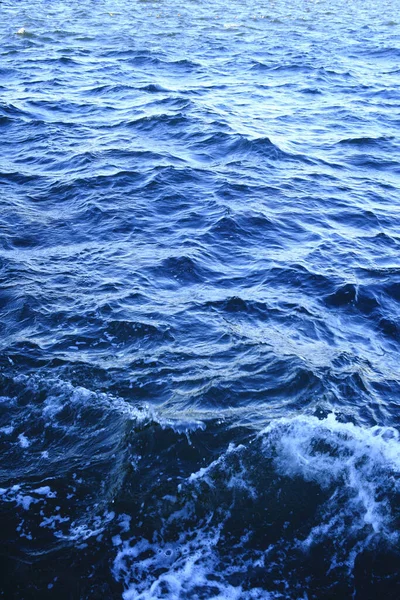 Синій Морський Фон Поверхня Морської Води — стокове фото