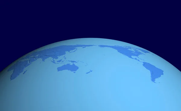 地球の3Dイラスト — ストック写真