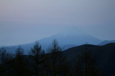 Dağların güzel manzarası