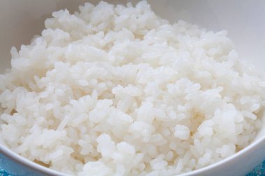 haşlanmış pirinç yakın çekim