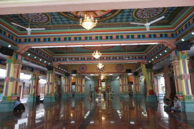 Sri Mahamariamman Temple interior detail, bangkok