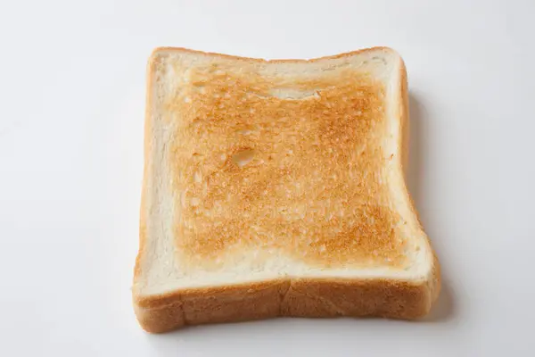 Toast Bread White Background — Stock Photo, Image