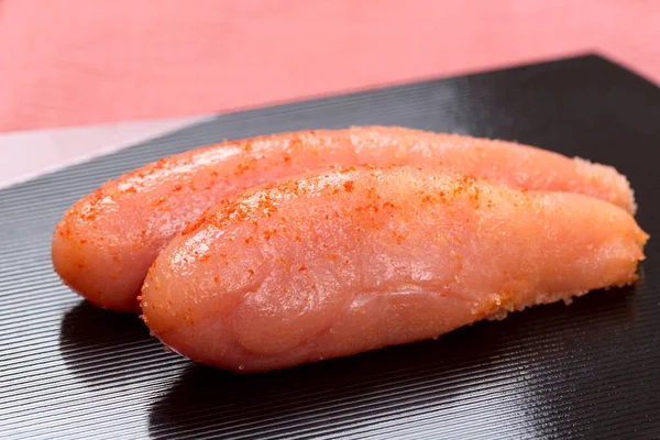 Japanese Style Meal Tarako Salted Cod Roe — Stock Photo, Image