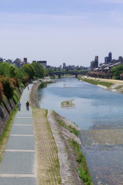 Tokyo City 'de güzel bir gündüz çekimi. 