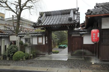 old japanese architecture in japan, travel place on background