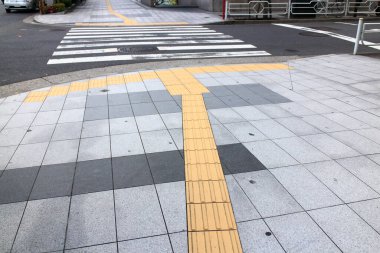 Yol Tokyo, Japonya 'da bir kavşaktır..