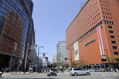 Şehrin görünümü, kentsel arka plan görünümü