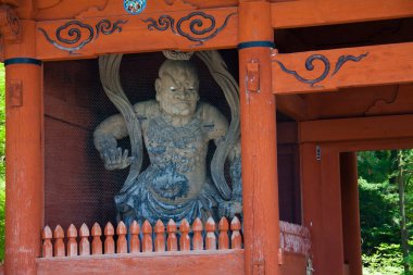 Japonya 'daki Budist manastırı kompleksi Koya-san.