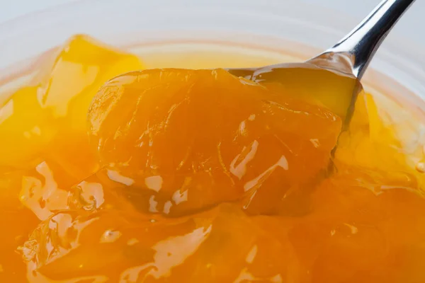 Karamellisierte Mandarinen Mit Gelee — Stockfoto