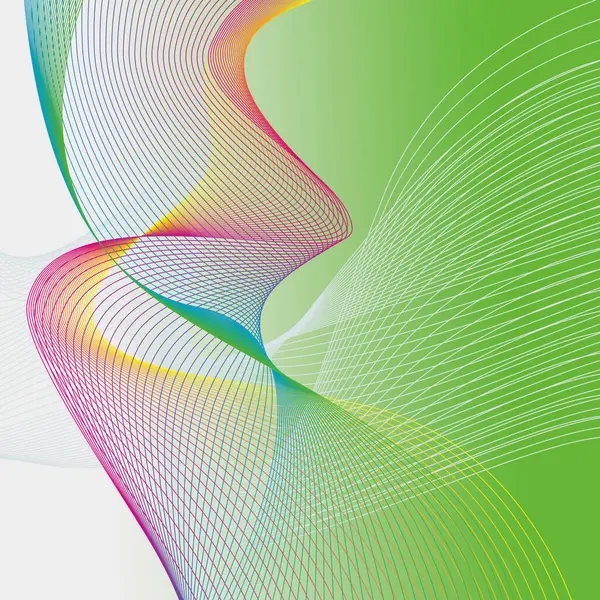 Colorful Abstract Background Curved Design — Stock Photo, Image