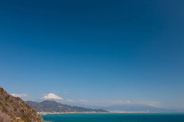 Vista Incrível Montanha Fuji Lago Japão — Fotografia de Stock