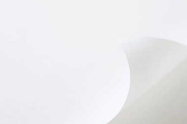 Köşeleri kıvrımlı kağıt çarşaflar. Soyut arkaplan