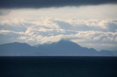 güzel günbatımı okyanus