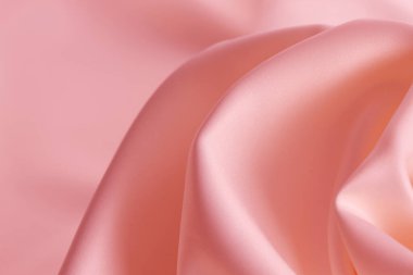 Soyut lüks pembe ipek kumaş arka plan