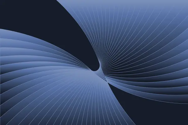 Μπλε Και Μαύρο Αφηρημένο Φόντο Σπειροειδή Σχεδίαση — Φωτογραφία Αρχείου
