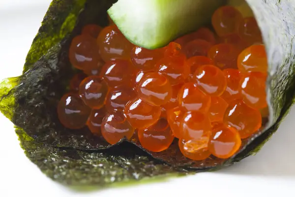 Traditionelle Japanische Küche Sushi Hintergrund — Stockfoto