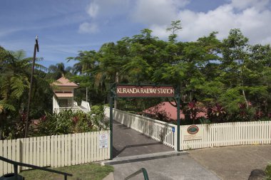 Kuranda tren istasyonu, Avustralya 