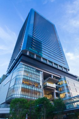 Osaka şehrindeki modern binalar, Japonya