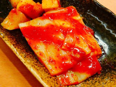 Geleneksel Japon mutfağı yakın çekim görüntüsü