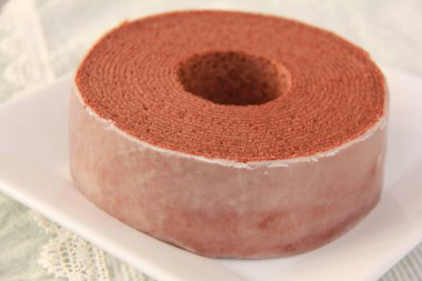 Tatlı ve lezzetli çikolatalı pasta