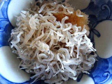 Asya deniz ürünlerinin iştah açıcı görüntüsü