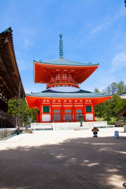 Tayland şehrindeki büyük sarayın tapınağı.