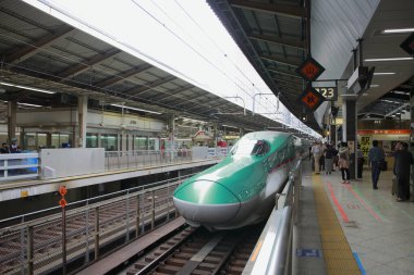 Osaka, Japonya 'daki tren istasyonu.