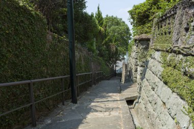 Hollanda yamacının güzel manzarası (Oranda-zaka), Nagasaki, Japonya