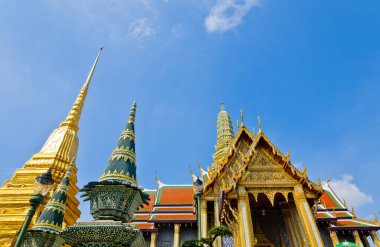 Tapınağı Emerald Buda (Wat Phra Kaew) Bangkok, Tayland