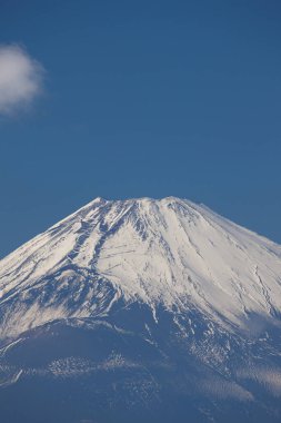 Japonya 'daki Fuji Dağı' nın doğa manzarası