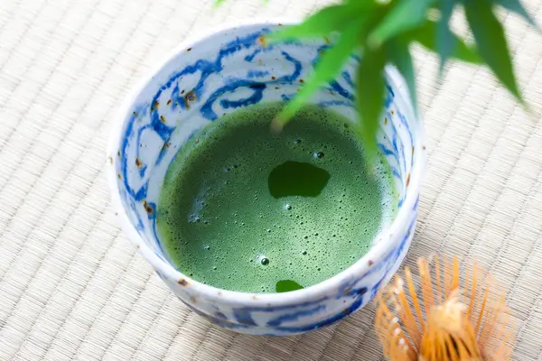 Japon Matcha Yeşil Çayı — Stok fotoğraf