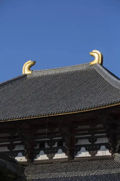 Grande Salle Bouddha Temple Toudaiji — Photo