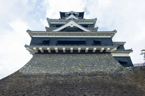 Castillo Kumamoto Ciudad Kumamoto Uno Los Castillos Más Impresionantes Japón — Foto de Stock