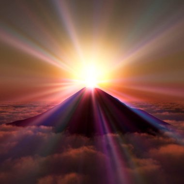 Fuji Dağı 'nın doğuşu