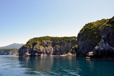 Sudan yeşil adanın manzarası 