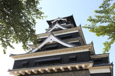 Kumamoto-jo Kalesi, Kumamoto, Japonya