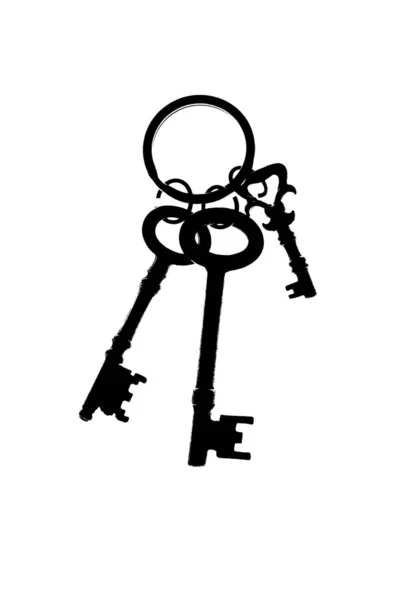 siluet tuşları resimleme