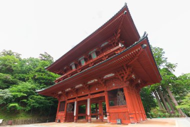 Kongobu-ji Danjo Garan bölgesindeki tapınak, Koyasan, Koya, Ito Bölgesi, Wakayama, Japonya 'daki tarihi Budist tapınağı kompleksi.