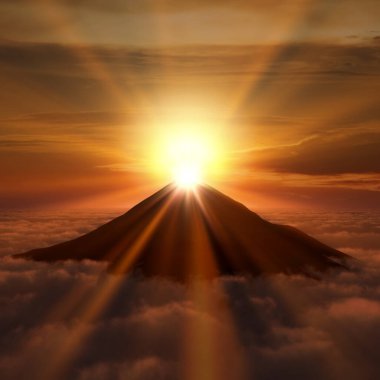 Fuji Dağı 'nın doğuşu