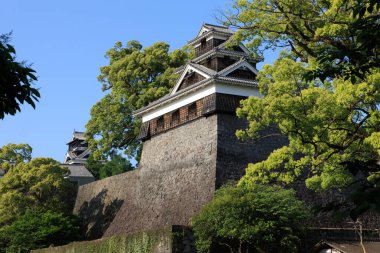 Kumamoto-jo Kalesi, Kumamoto, Japonya