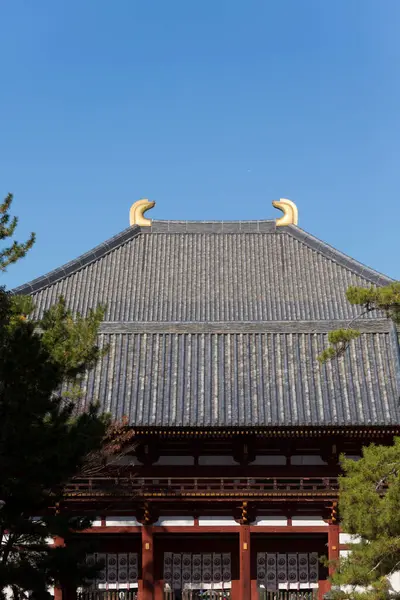 Die Große Buddha Halle Des Toudaiji Tempels — Stockfoto
