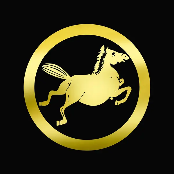 horse logo icon illustration