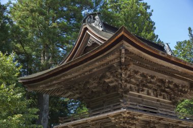 Kongobu-ji Danjo Garan bölgesindeki tapınak, Koyasan, Koya, Ito Bölgesi, Wakayama, Japonya 'daki tarihi Budist tapınağı kompleksi.