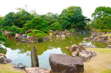 Japonya 'daki Japon bahçesi.