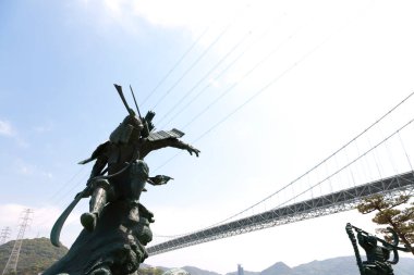 The Peace Statue in the Nagasaki Peace Park commemorates the atomic bombing of the city on August 9, 1945 during World War II clipart