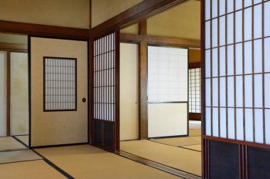 Japon evinin içi.