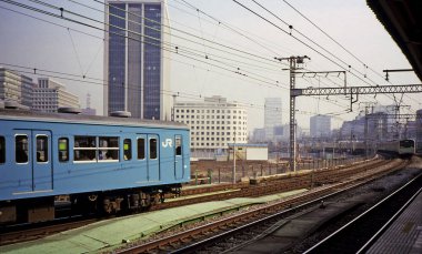 Tokyo, Japonya 'da tren.