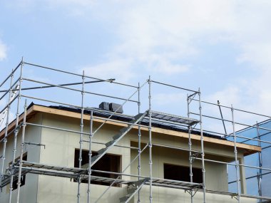 Yeni bir bina inşaatı