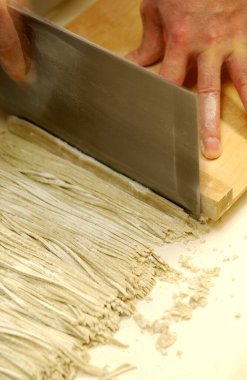 Unlu makarna yapmak, pişirme süreci